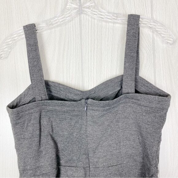 Cabi | Dark Gray Peplum Tank Top Size 6 - Picture 4 of 10